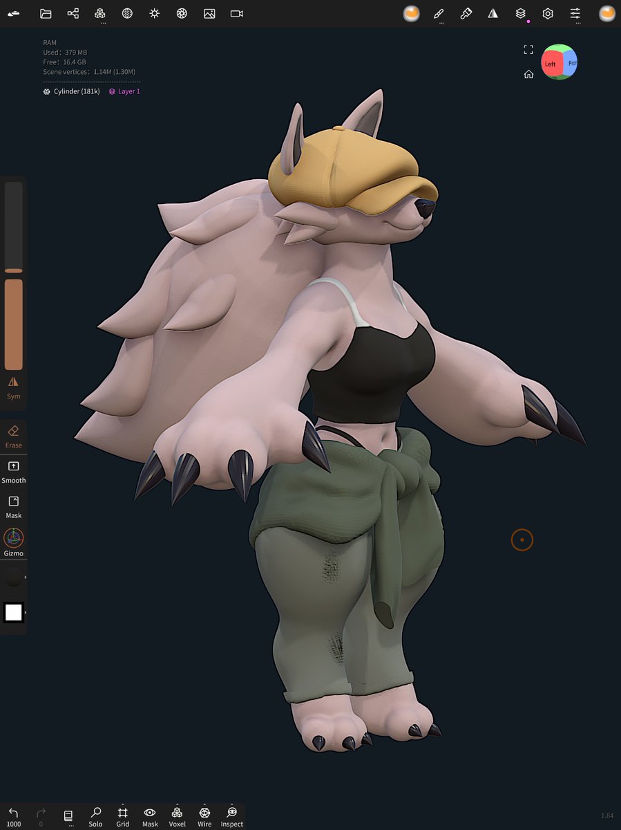 ⭐️ 3D model raffle!! ⭐️
Celebrating the end of the semester!! :D

One (1) winner will get a fullbody 3D model like the example below!

Post your ref below in the comments. Also make sure to like+RT+follow so I know you've entered :3

Raffle will close on May 31!