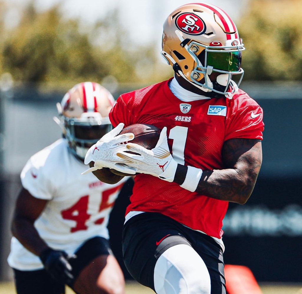 #49ers WR Deebo Samuel is easily in the best shape of his life. It’s noticeable. He is motivated, inspired and rejuvenated. BIG YEAR AHEAD FOR DEEBO… I feel bad for #NFL defenses. 🔥💯