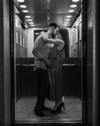 Entering the elevator
Penetrating the inside
Of the cubicle so tight
Their eyes met 
Across the divide
Slowly climbing
A #blazingkiss
Sparked a fire
Ignited the night 
With their passion 
And they climbed higher
And higher
Until ..... ping
They reached the top 
#kinkprompt