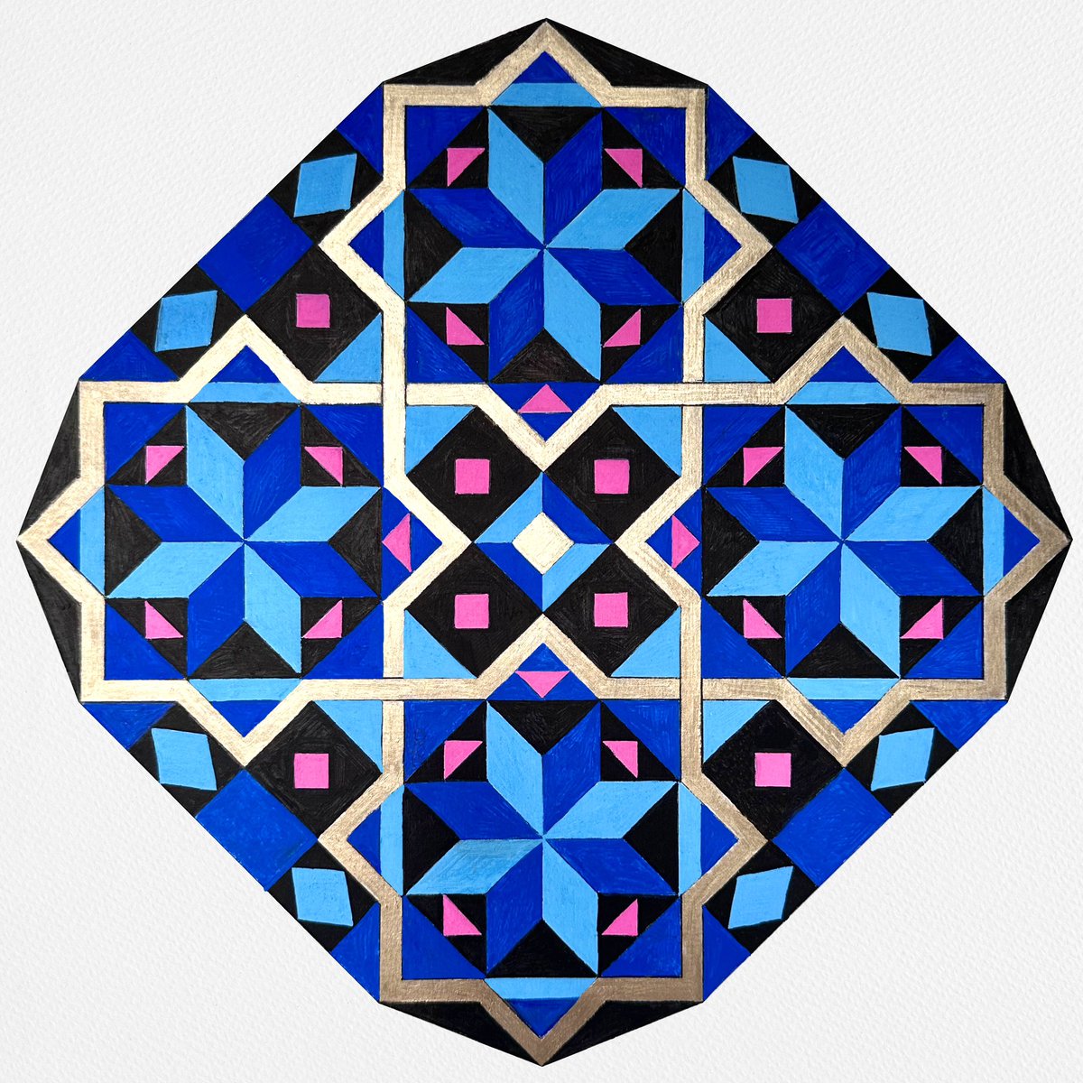 My version of session 1 of <a href="/c0mplexnumber/">Clarissa Grandi</a>’s brilliant new course

 #geometricchurchpavementsrome
 #geometricchurchpavements