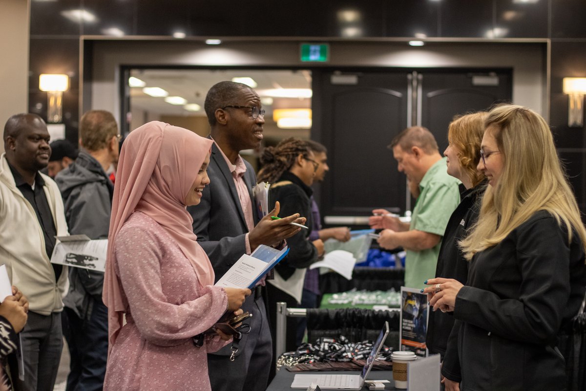 ReginaOpenDoor's tweet photo. What a turnout at our 9th Annual Job Fair! Over 600 job seekers met with top employers, exploring careers and expanding networks.
Huge thanks to @RBC and our dedicated team for making this event a success.
#CareerGrowth #JobFair2024 #RBCFutureLaunch https://t.co/87zTSlMZ7V