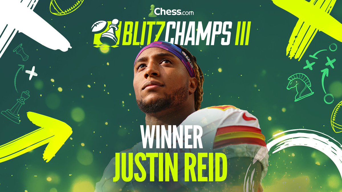 Justin Reid is the new BlitzChamps Champion! 🏆 The two-time Super Bowl Champion won the event from the winners bracket, and earned $30,000 for his charity @jreidindeed 👏 Congratulations @JustinqReid! #BlitzChamps