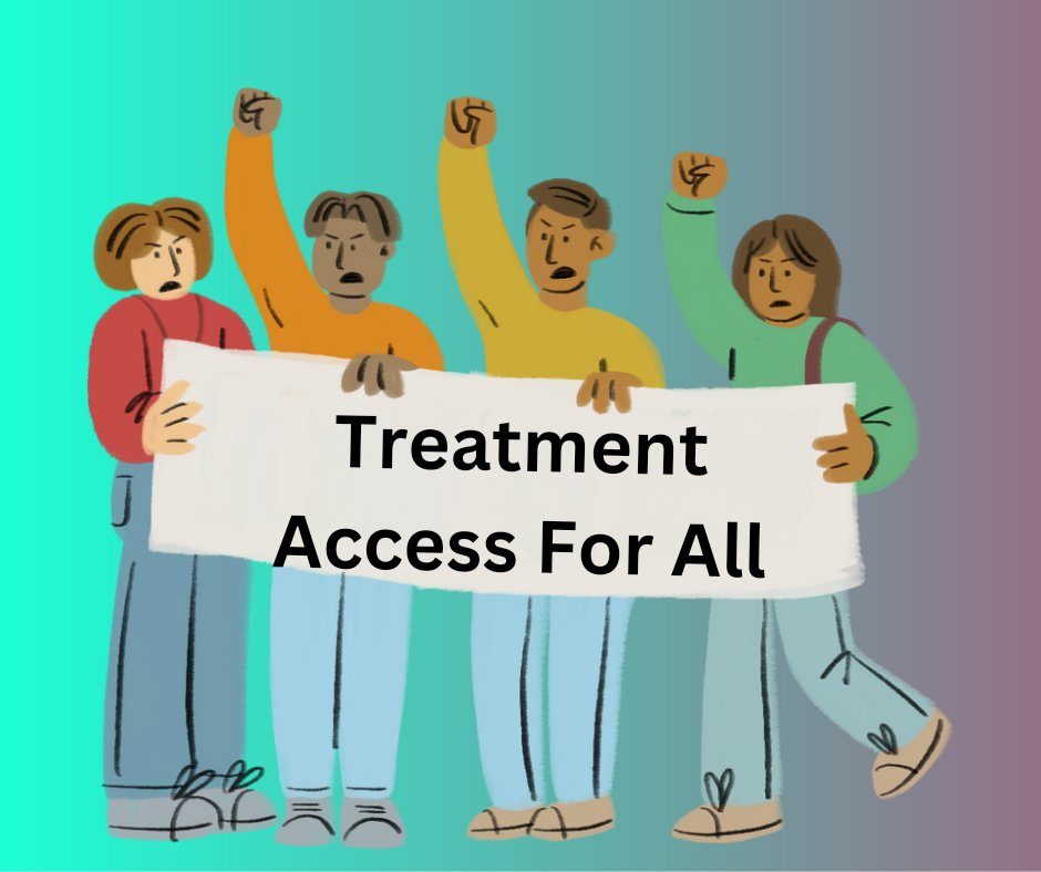 U=U: Undetectable = Untransmittable! Let's fight for #TreatmentAccessForAll, because everyone deserves life-saving HIV treatment regardless of race, gender, or location! #UequalsU #HIVTreatment #HealthcareIsAHumanRight