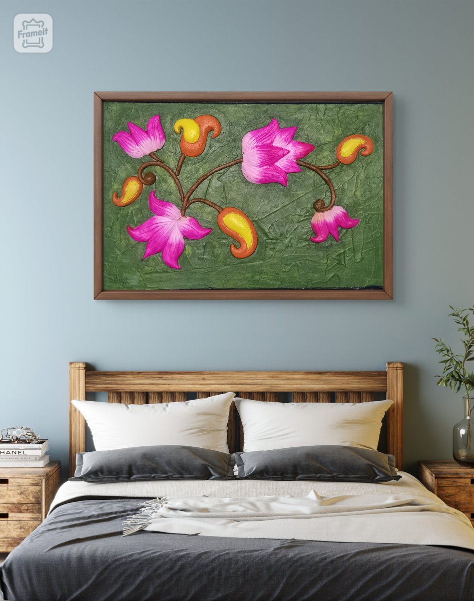 Ashi_artifact's tweet photo. Wall putty Flower design handmade by Ashi_artifact 

DM for Purchase Painting &amp; Online offline classes Summer Vacation Workshop......
YouTube:-https://t.co/KpWT2GI1so
#homedecoration 
#Painting 
#homemade 
#handmade 
#interiordecor 
Please share and subscribe my channel thankyou https://t.co/AXYu3bl7Gj