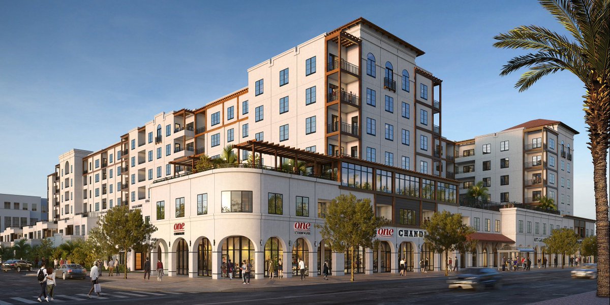 RTM_ENG's tweet photo. RTM is providing MEP/FP design for One Chandler, an upscale mixed-use development in Chandler, AZ. The 539,527SF building will span an entire city block with 291units, luxury amenities, & retail & office tenant space.
📷: @MyefskiArch
#RTMengineering #MEPdesign #mixeduse https://t.co/pJ3Viv0KZf