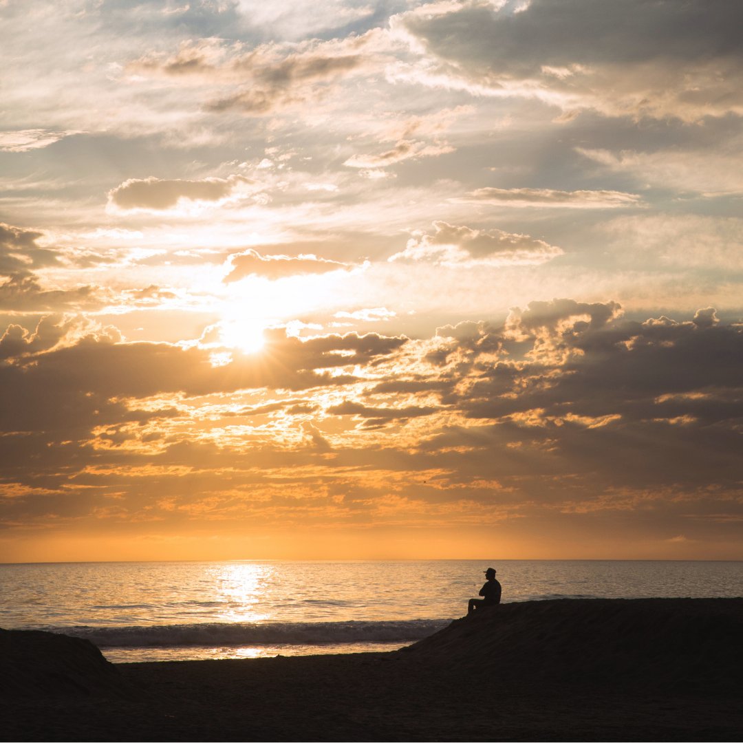 Sunsets and silhouettes.☀️🌅 #santamonica #sunset #summer