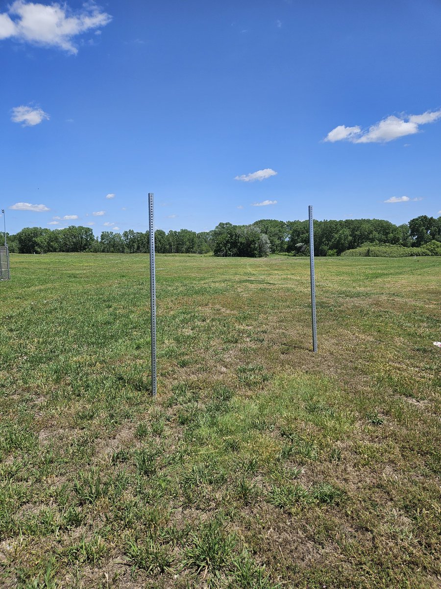 The Colt Strong Nature Trail is "trotting" along. Thank you to the USD 261 maintenance workers who helped install the 25 posts this morning. I received the demo print for the trailhead sign from Nu Line Signs as well. We hope to have all signs installed this summer. #ColtStrong
