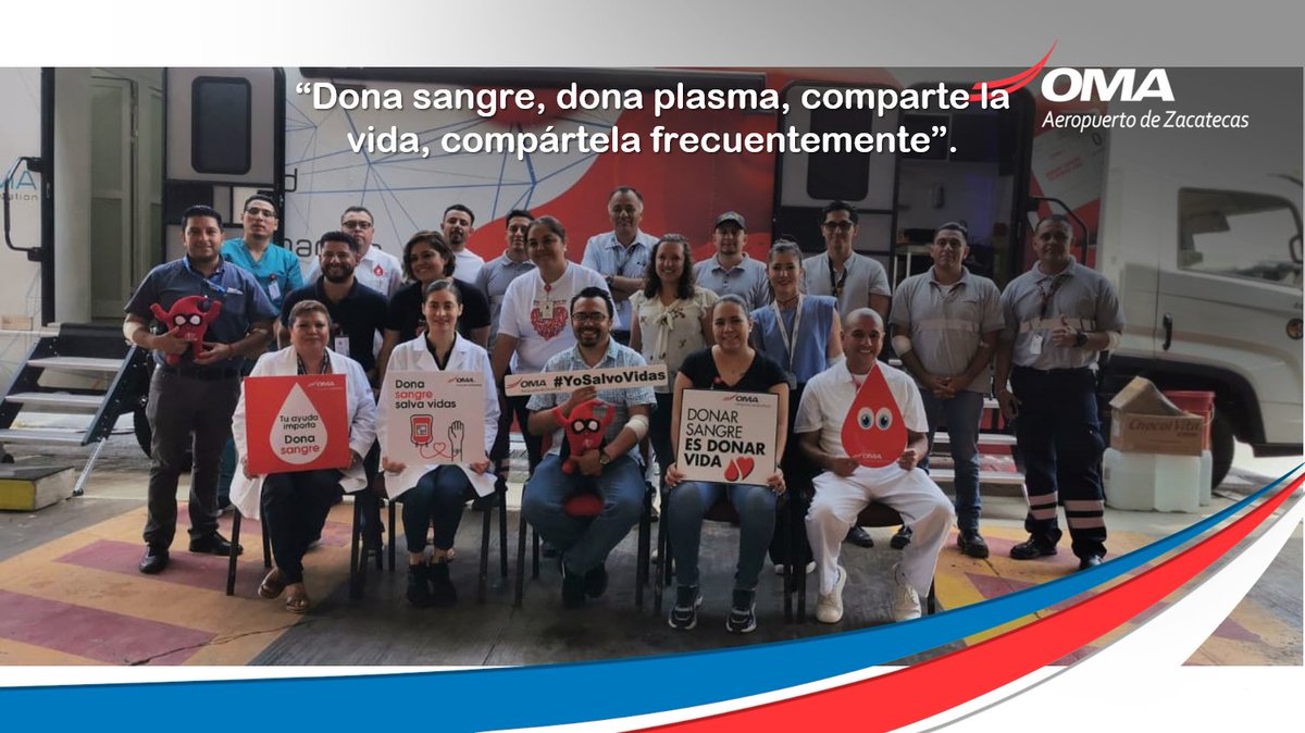 AeropuertoDeZCL's tweet photo. Todos estamos aquí para ayudarnos unos a otros. Cuando estamos juntos, podemos cumplir cualquier cosa. 🩸🆎🩸🅾️

#CampañaDonacionDeSangre2024 
@cets_zacatecas

#YoSalvoVidas
#DonarSangreEsDonarVida
#DonanteDeSangre
#SeUnHeroe https://t.co/EAKQazrvNA