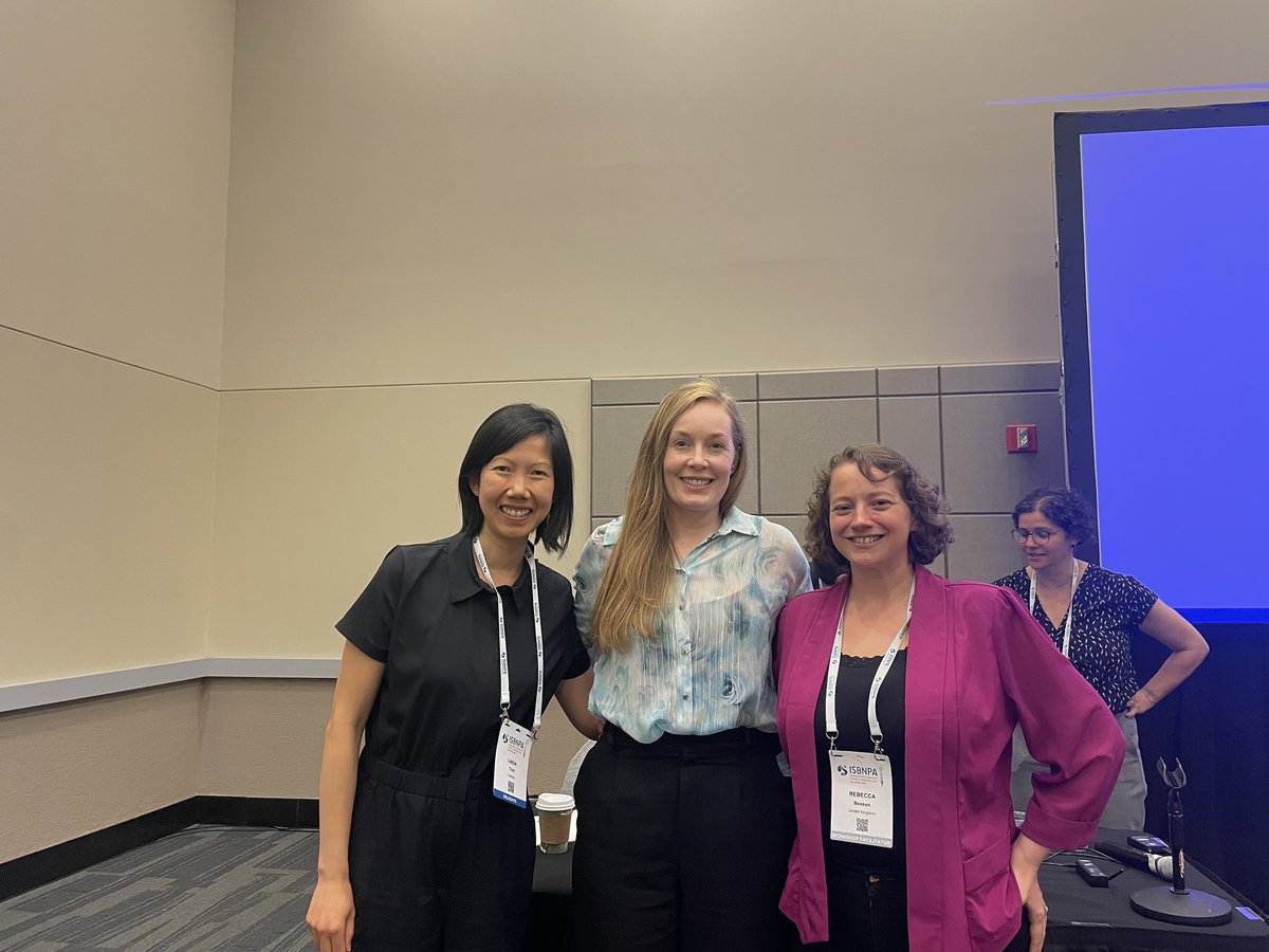 Congratulations to our SIG winner, @laurakeaver for her fantastic oral presentation on 'A Latent Class Analysis of Nutrition Impact Symptoms in Cancer Survivors”!

@ISBNPA #ISBNPA24