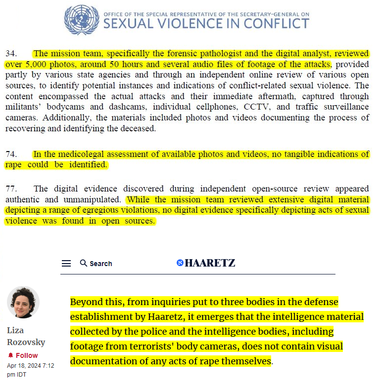 zei_squirrel's tweet photo. this is the actual breaking story: October 7 is the most filmed military operation in human history, both from the Hamas side with bodycams, and the Israeli with CCTV and cell phones. And they have zero, literally zero footage of any sexual violence. So they do fake subtitles https://t.co/DAPMaru9FO