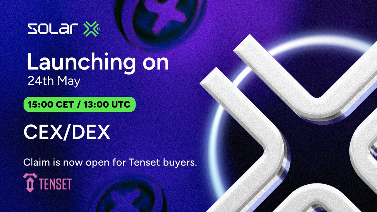 $SXCH will be listed this Friday! 🎉 Claim your SXCH tokens now!