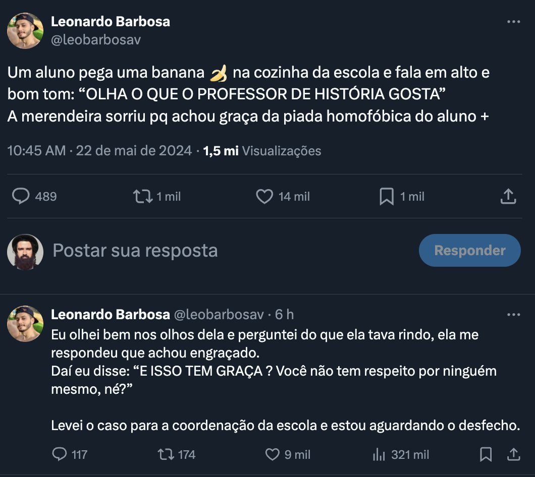 Vai tirar o sustento de uma mãe de família por causa de uma risada. Eu nem sei o que dizer de um cara desses.