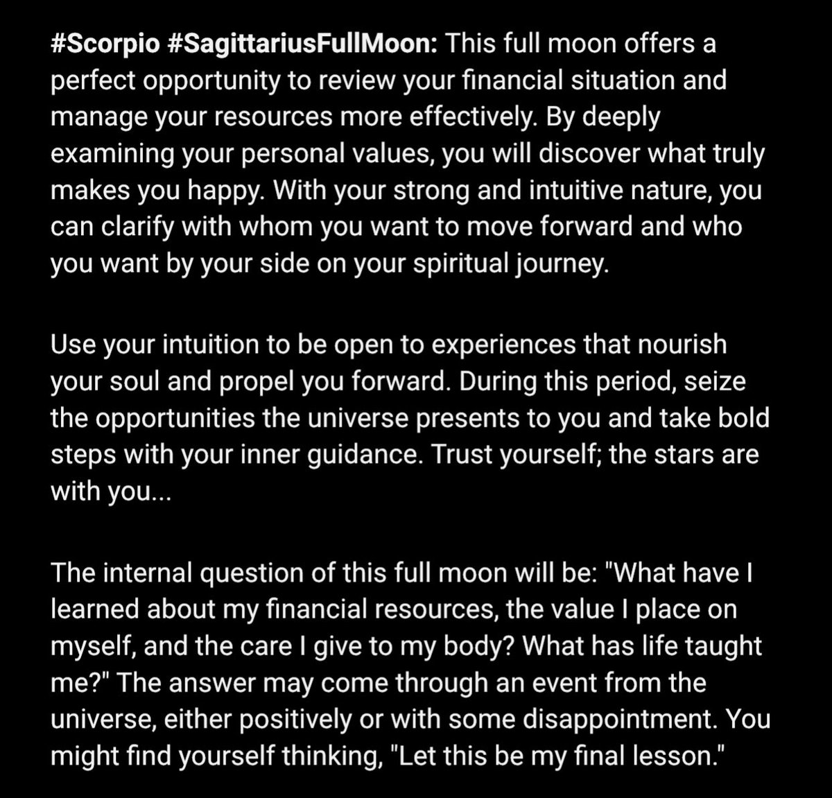 23 May 02° 55’ #SagittariusFullmoon:
♌ ♍️ ♎ ♏ #leo #virgo #libra #scorpio