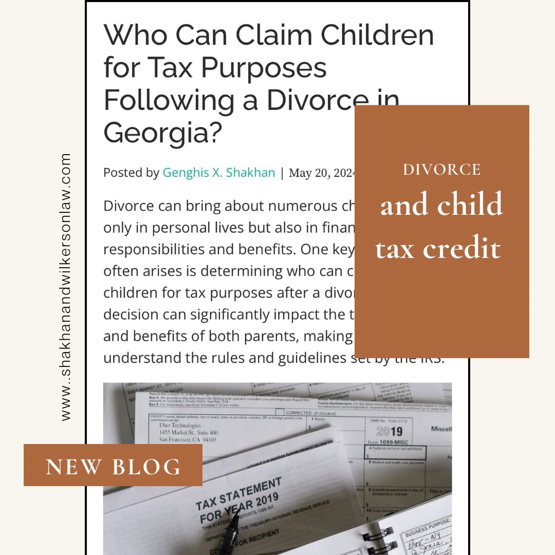 Check out our #newest #blog on divorce and the #IRS #childtaxcredit The link to this and other blogs can be found in our bio. 

We handle:
✅ #divorce 
✅ #childcustody 
✅ #familylaw 
✅ #legitimation #mensrights and #fathersrights
✅ We also handle #juveniledelinquency