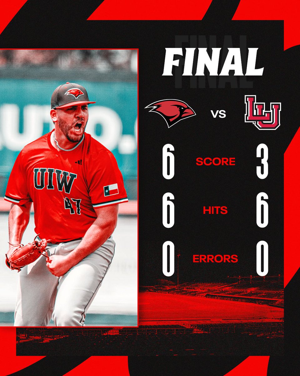 DOWN GOES NO. 1 🤫

UIW comes out on top, upsetting Lamar in the first round ‼️

#TheWord