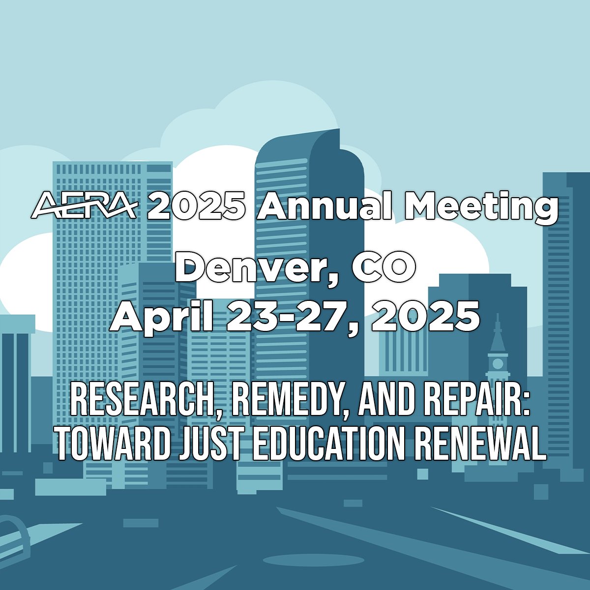 The Call for Submissions for the 2025 AERA Annual Meeting is now open. The deadline for submissions is July 26 at 11:59 p.m. PT. Read the call here: aera.net/Events-Meeting…