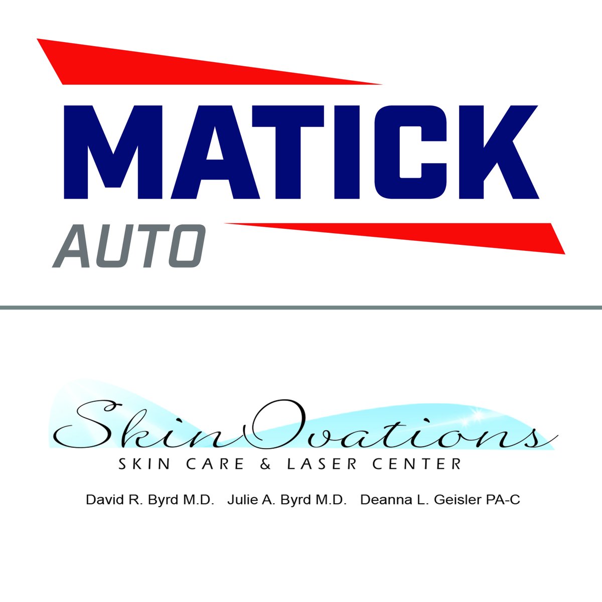 GOLF OUTING: NDP's Booster Club would like to acknowledge our golf outing Hole-in-One sponsor, Matick Auto (matickauto.com), and Bronze sponsor, SkinOvations (skinovations.net)! We can't do this without the support of our sponsors! ➡️ ndpma.org/golf