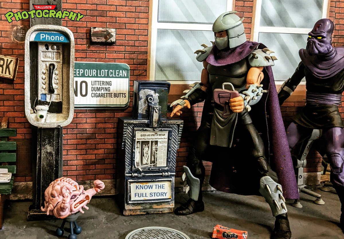 Krang - Where are those two bumbling mutants Shredder? 
#TMNT #tmntneca #necatoys #necaactionfigures