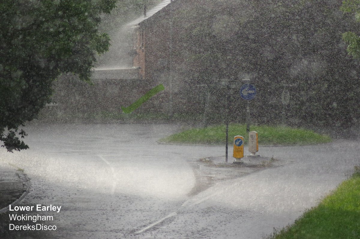 Grim. Probably the best way to describe the weather for many of us today. Over a month’s worth of rain has fallen since midnight in parts of England. Some good news …the bank holiday weekend is looking better Forecast @BBCBreakfast from 6am