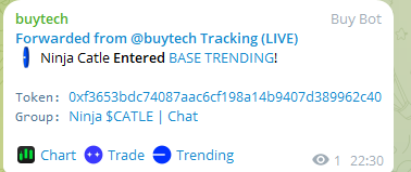 $CATLE is now trending on base🔥🔵