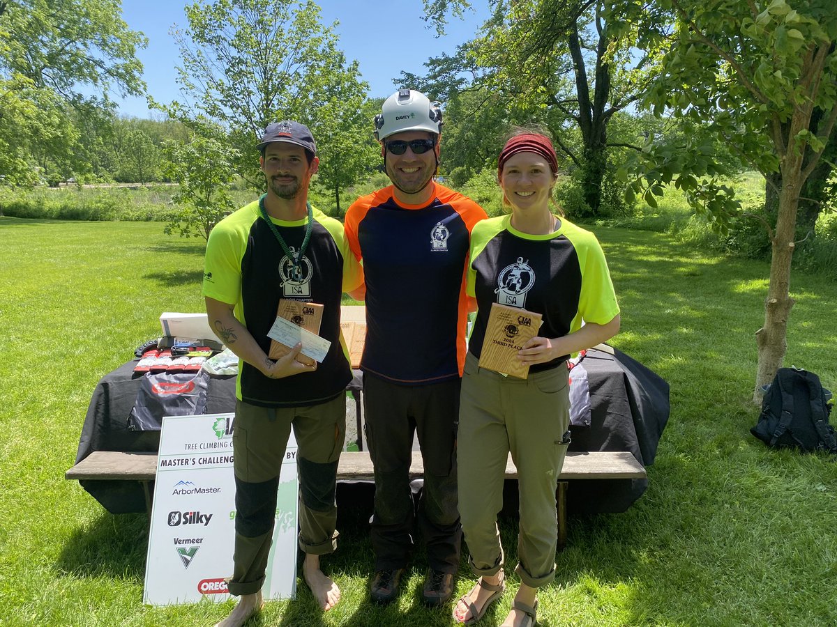 Congratulations Katie Fleming and Ryan Sams for placing 3rd in the Illinois Tree Climbing Competition!