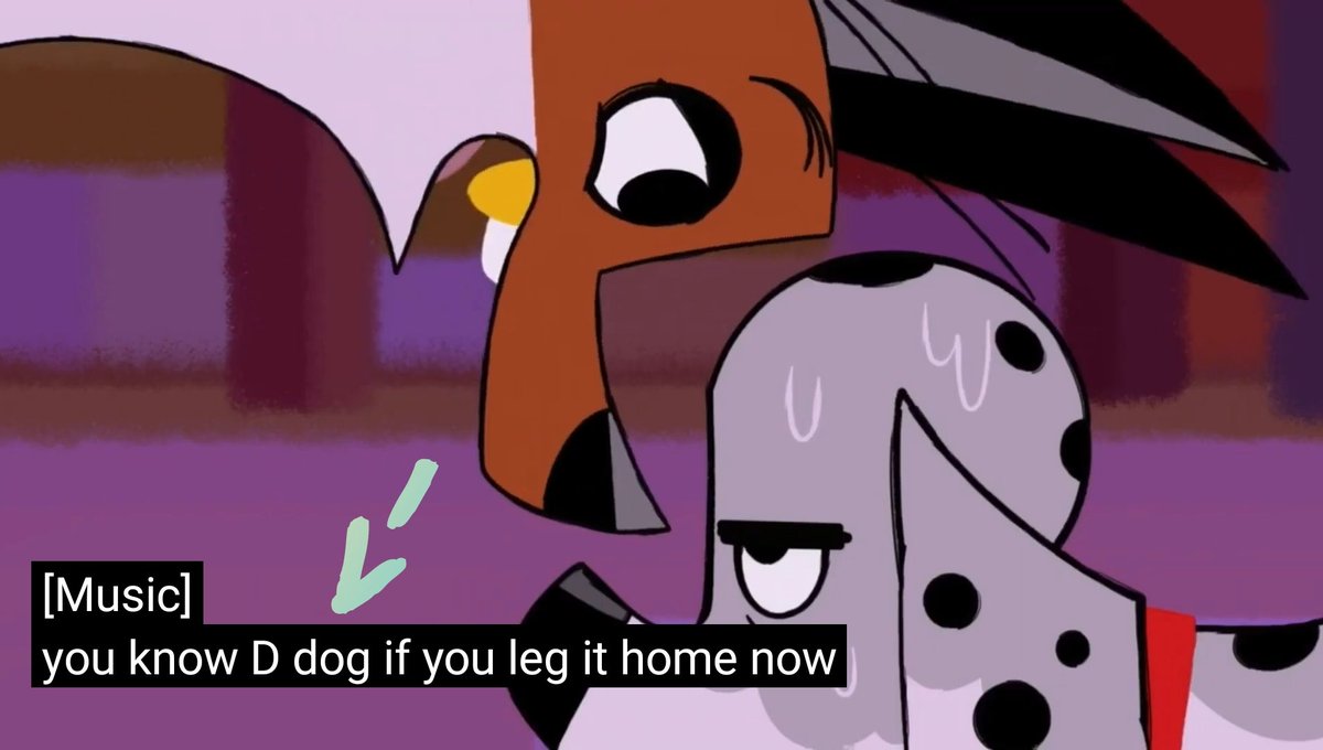 SaveDalmatians's tweet photo. I like to think that when Fergus calls Dylan "D-Dog" it's a reference of D-Dog from Metal Gear
#101DSPilot #101DalmatianStreet #101DS #Save101DalmatianStree
#save101 #metalgear https://t.co/5KBgU7jG9w