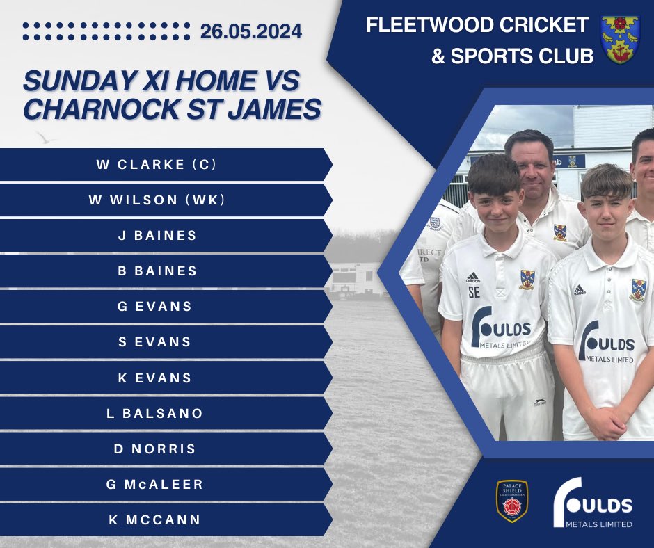 fleetwoodcc's tweet photo. Selection ahead of the weekend!🐟 https://t.co/bRKG1yxVsR