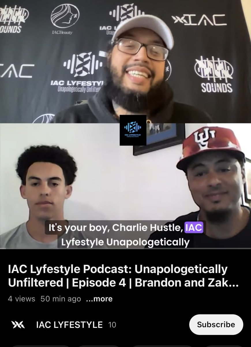 HaWk™ (@gsxrhawk) on Twitter photo Go check the IAC PODCAST at the link below ft. <a href="/HawkinsZakye/">Zakye Hawkins</a>
#HawkinsFamilyOfAthletes #WeAreUncommon <a href="/nmpreps/">NMPreps</a> <a href="/PG_FourCorners/">Perfect Game Four Corners</a> <a href="/_NMAA/">NMAA</a> <a href="/utahbaseball/">Utah Baseball</a> <a href="/nmpreps/">NMPreps</a> <a href="/NMBCA_/">NMBCA</a> <a href="/RedBlueBaseball/">Bulldawg Baseball LC</a> <a href="/NMrecruits/">NM Athletes</a> @prepbaseballaz
youtu.be/y6WyuxltAik?fe… Go check the IAC PODCAST at the link below ft. <a href="/HawkinsZakye/">Zakye Hawkins</a>
#HawkinsFamilyOfAthletes #WeAreUncommon <a href="/nmpreps/">NMPreps</a> <a href="/PG_FourCorners/">Perfect Game Four Corners</a> <a href="/_NMAA/">NMAA</a> <a href="/utahbaseball/">Utah Baseball</a> <a href="/nmpreps/">NMPreps</a> <a href="/NMBCA_/">NMBCA</a> <a href="/RedBlueBaseball/">Bulldawg Baseball LC</a> <a href="/NMrecruits/">NM Athletes</a> @prepbaseballaz
youtu.be/y6WyuxltAik?fe…