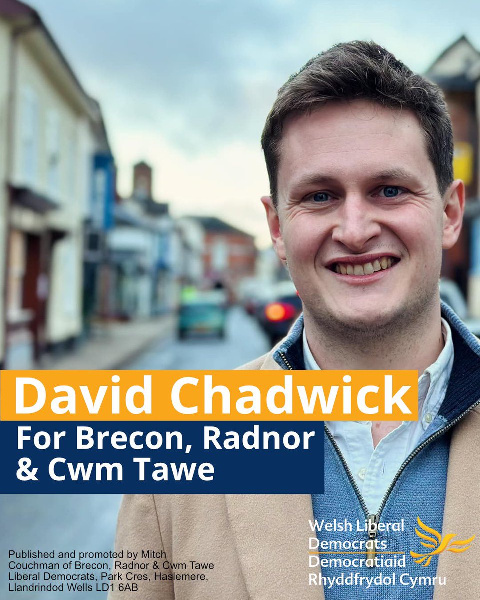 Only the Liberal Democrats can beat the Conservatives in Brecon, Radnor & Cwm Tawe. We did it in 2019 and we did it just two years ago in the Powys Council elections. Help us do it again: brlibdems.uk/volunteer