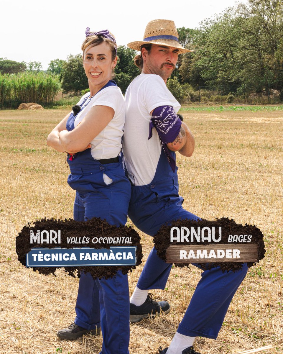 💙 Us presentem les tres primeres parelles de ruralita-urbanita de l'equip blau 🐑🌾 #ElTros3Cat