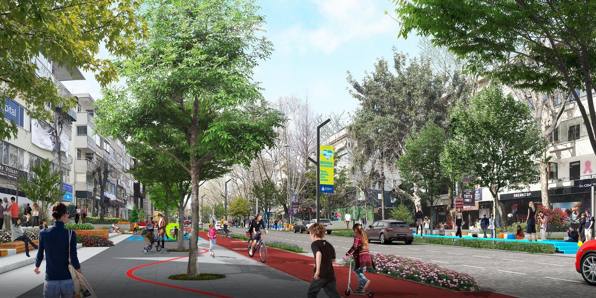 tcbuyuksehIr1's tweet photo. İBB, Bağdat Caddesi’nin altyapısını yenileyecek, caddeye bisiklet yolu yapacak, yaya alanlarını genişletecek ve yeşil alanları artıracak, yaya geçitlerini kolaylaştıracak. https://t.co/FixYa2oyyM