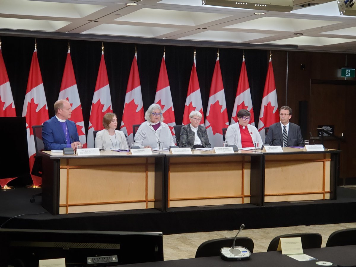 Following today's Gaza Ceasefire Pilgrimage from Minto park to Parliament Hill, Church Leaders spoke at todays press conference reiterating  the need for a Just Peace!
Watch the full press conference here: cpac.ca/headline-polit… 
#GazaPilgrimageCDN #CSPilgrimage