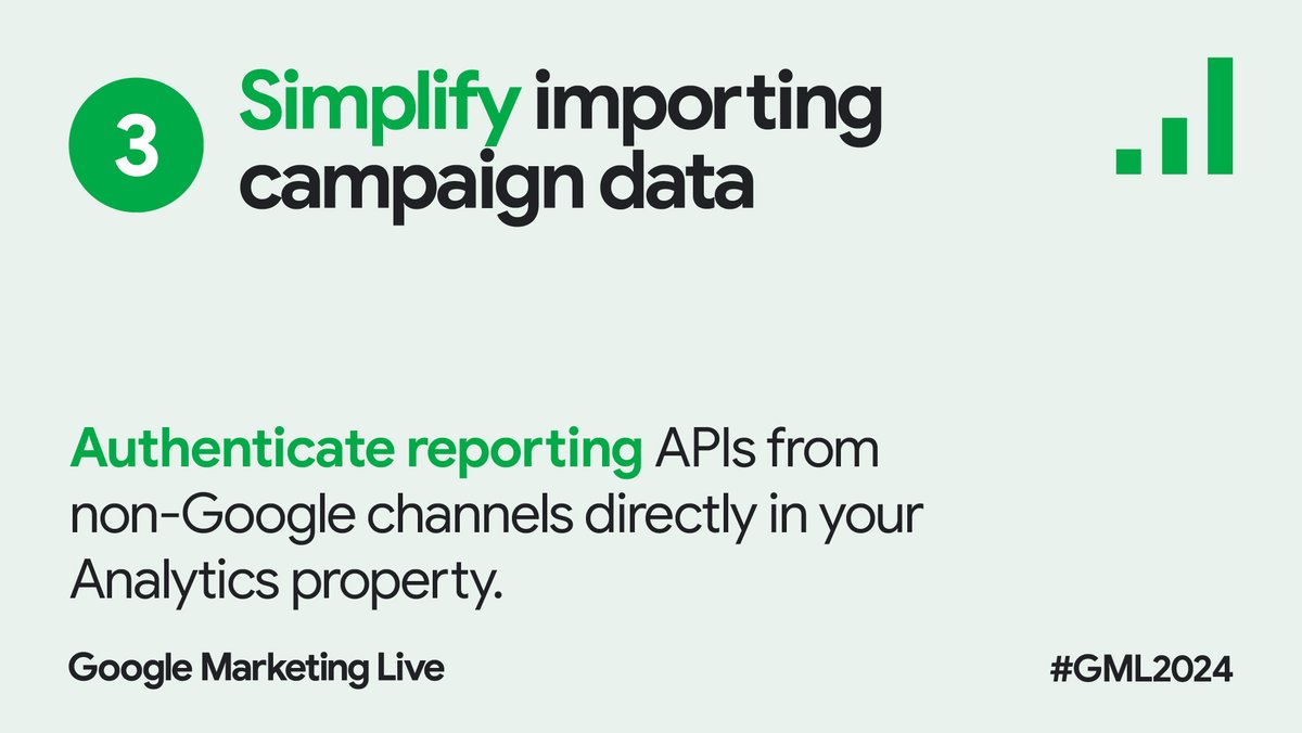 Google Analytics tweet media