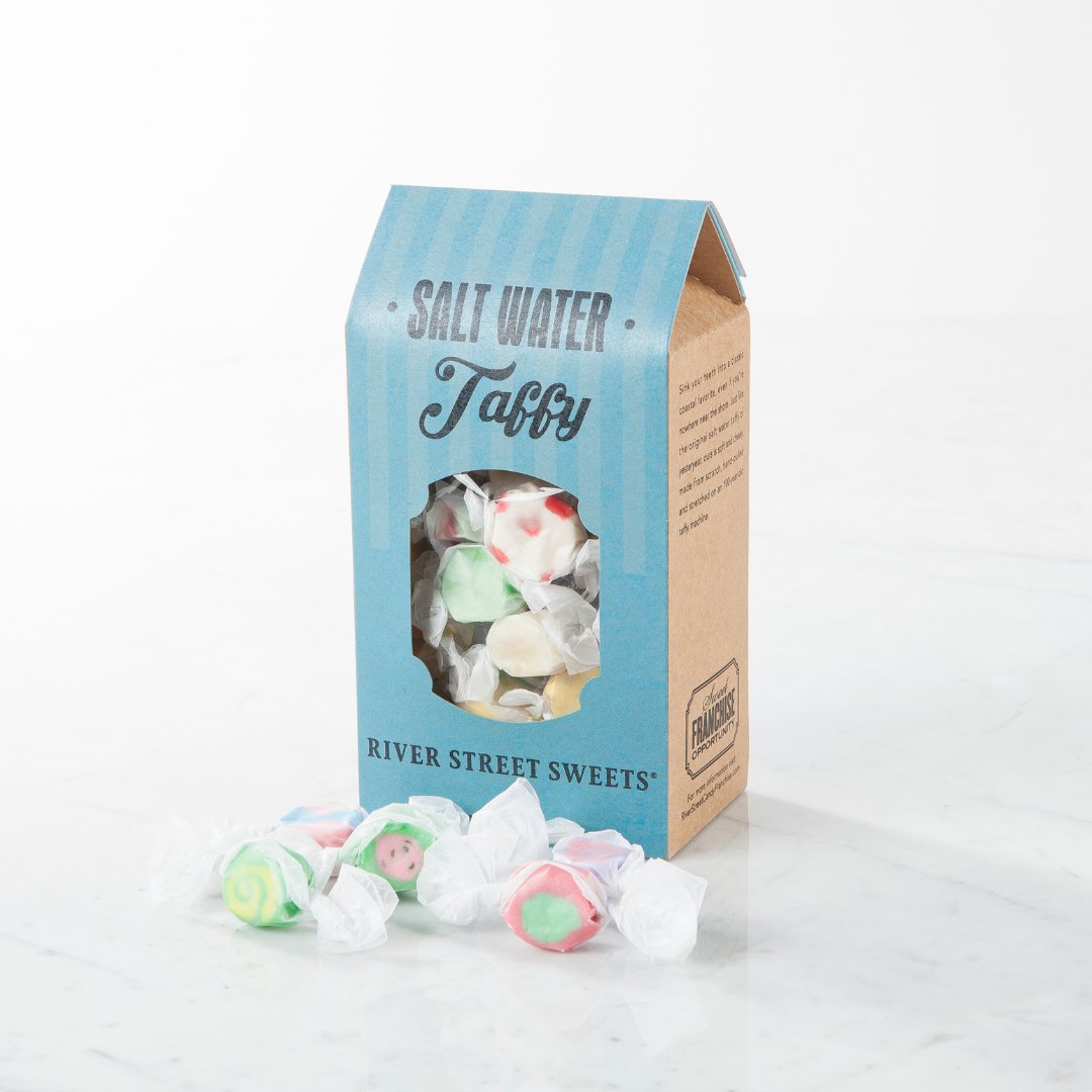 Celebrate National Taffy Day tomorrow with nostalgic, handmade treats that are sweet, stretchy, colorful, and oh-so-flavorful! #saltwatertaffy #candystore