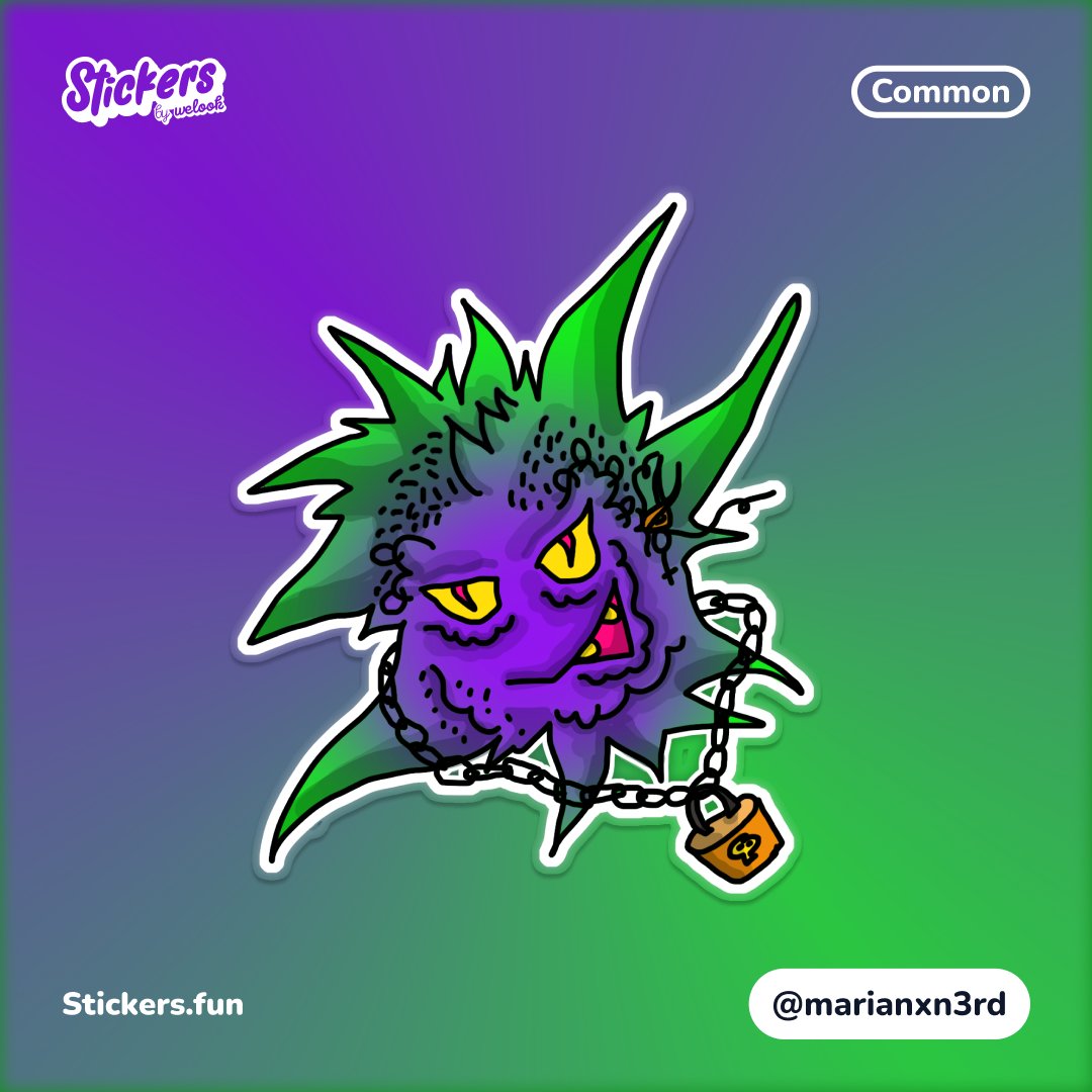 Common Sticker #211 is now live! 🙂

Designed by MarianxN3rd, this exciting release comes as a result of a community vote on Stickers.fun/voting 🗳️🫲

Link 👉 stickers.fun/s/common-211

Remember that this auction will only last for 24hs ⏰

Let's play with Stickers!