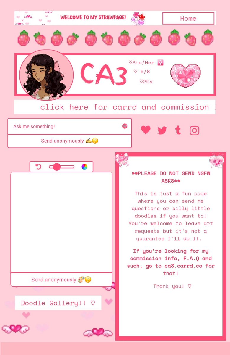 ca3space's tweet image. strawpage is so cute... 💕