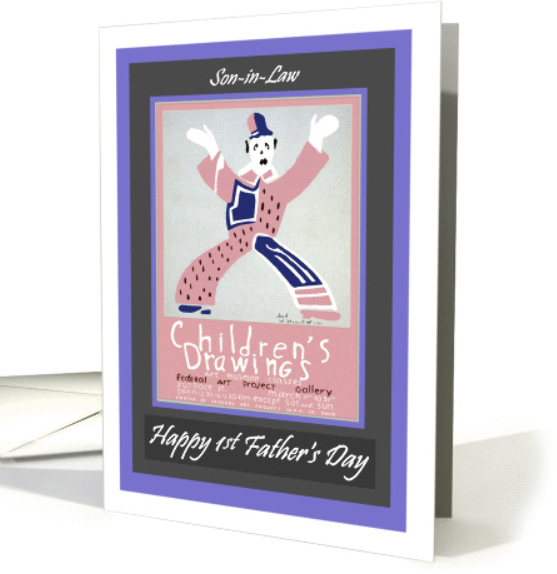 #FathersDay for Son-in-Law #Clown #GreetingCard greetingcarduniverse.com/holiday-cards/… @gcuniverse #GreetingCards #retro #pink #vintageart #posters #humor #Cards #seller #onlineshop #onlineshopping #oldskool #vintage #FathersDayWeekend #greetings #holiday #dad #dadsday #FathersDay2024 #soninlaw