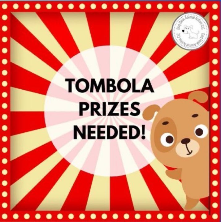 Are you able to help @DogDeskAction with #Tombola items for their next event? 
Pet products, candles, beauty items unwanted gifts etc. Any new items are so appreciated. 
Please see website or DM for address. Thank you ⬇️
dogdeskanimalaction.com

#support #dogs #WoofWoofWednesday