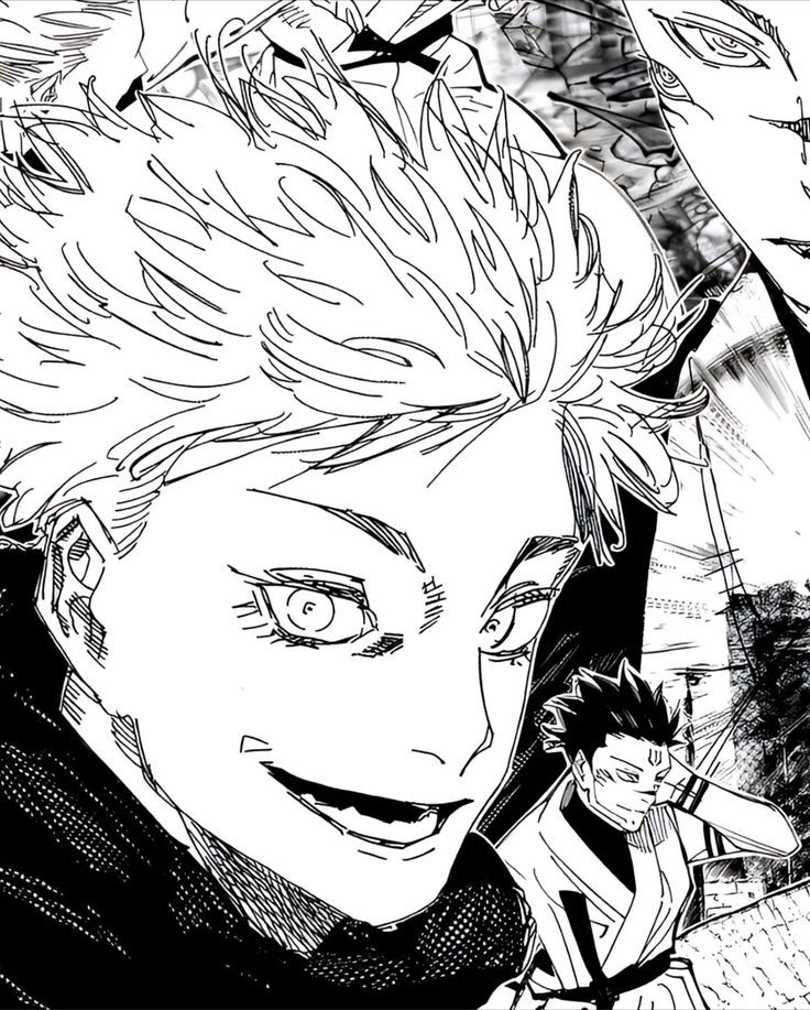 GOfthehawk's tweet photo. @SSGPrinceVegeta Sukuna and gojo https://t.co/zZThbcXRoE