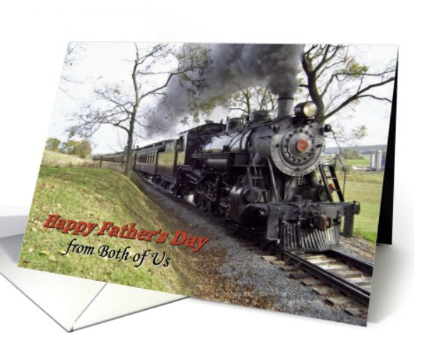 #FathersDay from Both #Steam Train #GreetingCard greetingcarduniverse.com/holiday-cards/… @gcuniverse #GreetingCards #Cards #locomotive #trains #transportation #both #railroad #onlineshop #FathersDayWeekend #onlineshopusa #dad #fathersday2024 #holiday #travel #bestwishes P/U Free at your FedEx!