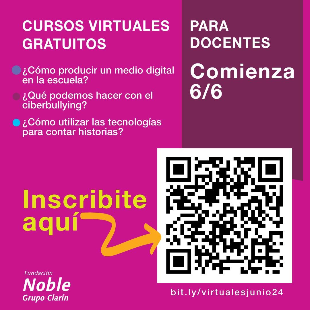 #CursosVirtuales💻 Desde la escuela comunicamos miles de noticias, información y actividades ¿Podemos utilizar la tecnología para mejorarlo? Inscibite en bit.ly/virtualesjunio…