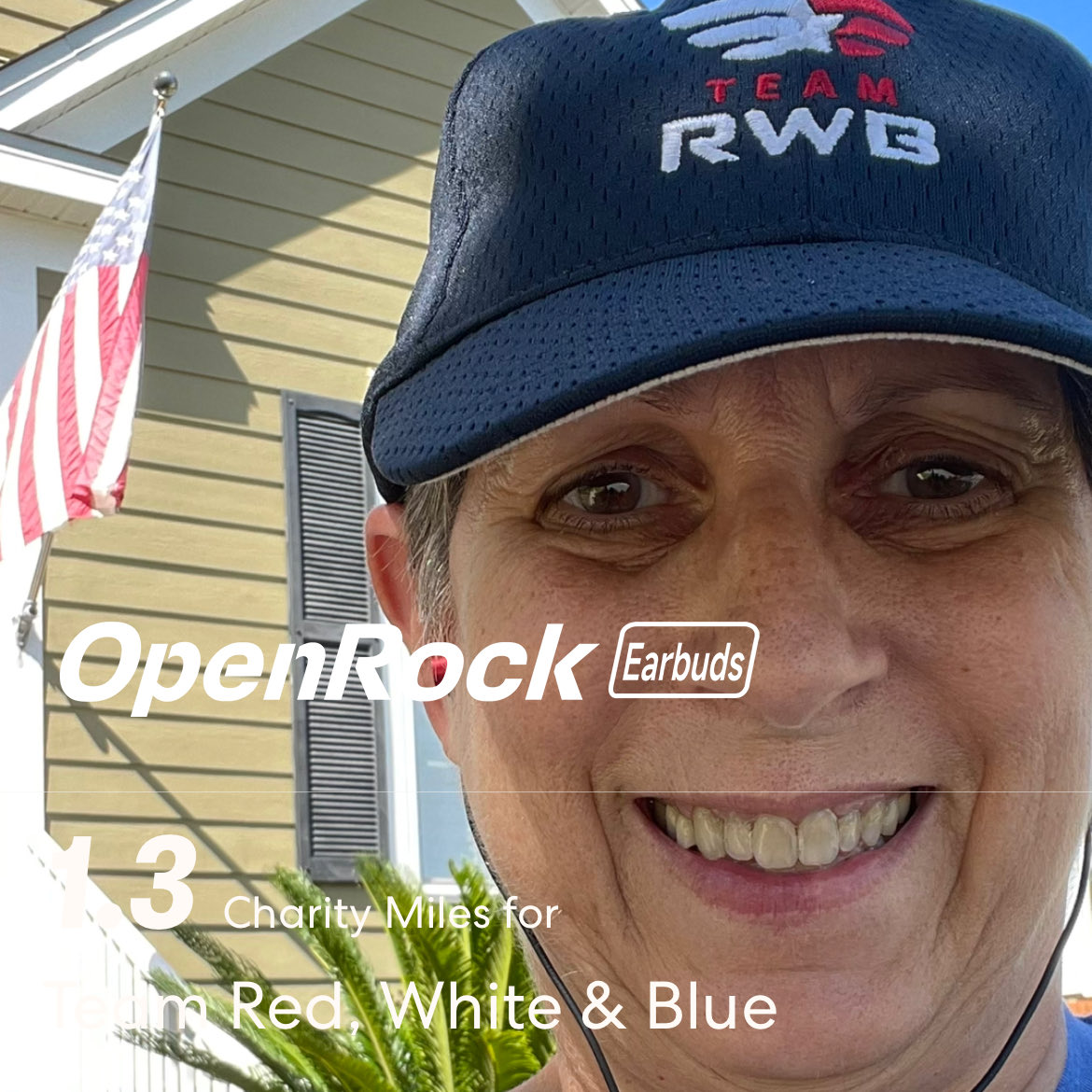 Today’s ⁦@CharityMiles⁩ were for @teamrwb #OldGloryRelay 🇺🇸