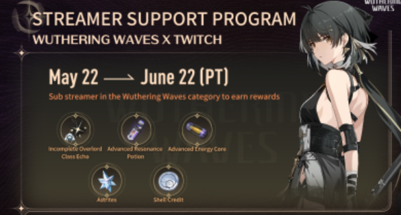 YO WUTHERING WAVES GAVE ME THE OPPORTUNITY TO WHERE IF YOU'RE WATCHING MY STREAM AND YOU GIFT 2 SUBS YOU ARE GOING TO GET FREE IN GAME PULLS! COME NOW AND GET YOUR PULLS IM LIVE ALL DAY!