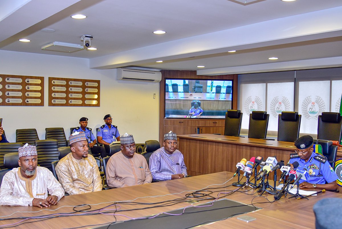 PRESS RELEASE IGP EGBETOKUN COMMENDS SUCCESSFUL RESCUE OF KIDNAPPED MINORS As Father Reunites with his Daughters The Inspector General of Police, IGP Kayode Adeolu Egbetokun, Ph.D., NPM, lauded the recent successful rescue of two minors who were victims of a heinous kidnapping