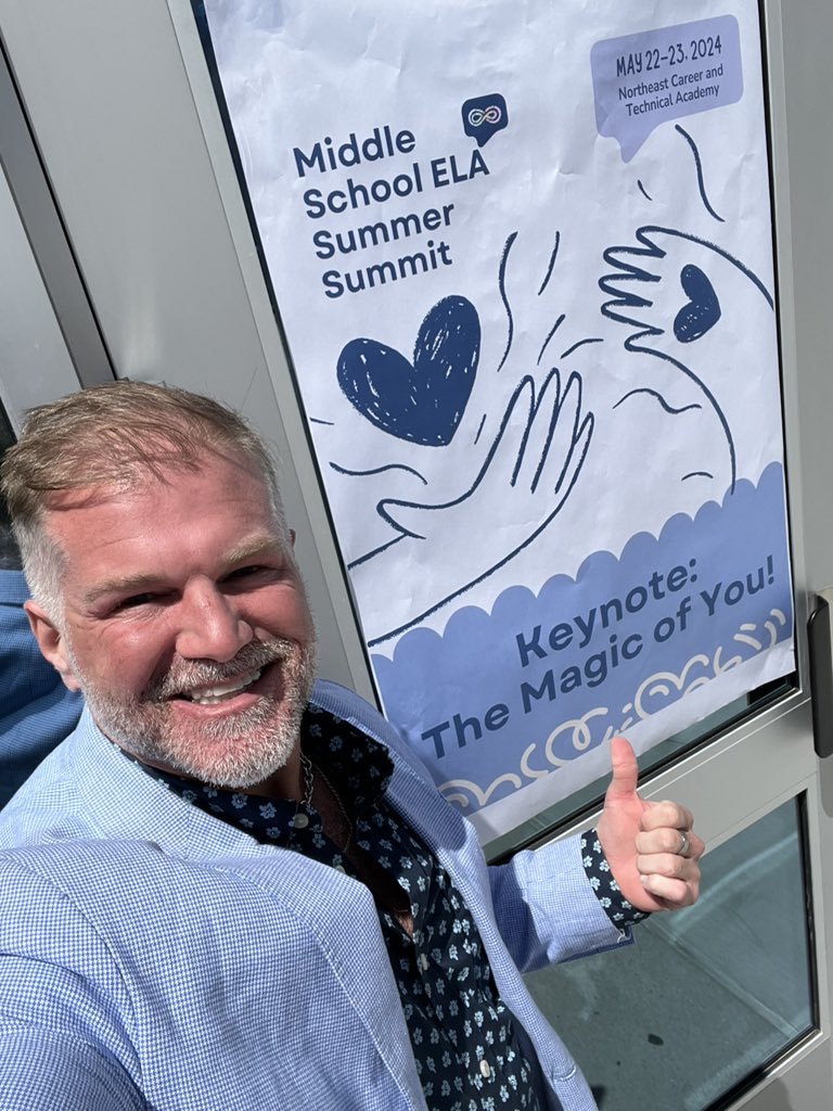 I launched my new keynote in @ClarkeCoSchools in Las Vegas today … The Magic of YOU! All about the magical gift of being a teacher. I may or may not even a have a magic trick during the presentation. 🪄 @ModelSchoolsHMH @HMHCo #teachers #educators #pricnipals #Superintendents