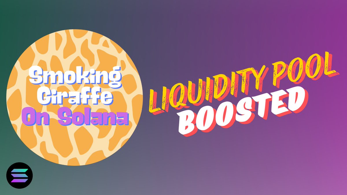 $GRAF We have just added $6K to the Liquidity Pool, our second LP boost is now complete.

We will continue to buyback tokens and deposit them into the liquidity pool as part of our Buyback and Boost program using merchandise and #Ordinals sales revenue. #solana
