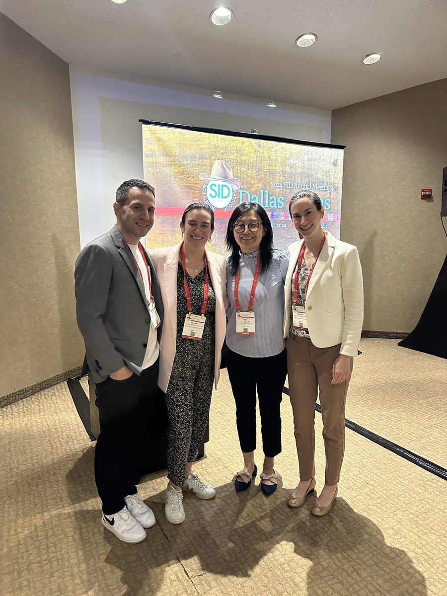 The American DermEpi Network held its annual meeting @ #SID2024Dallas. I look forward to serving as the 2024-2026 ADEN President. An honor to thank <a href="/aaron_drucker/">Aaron Drucker</a> for his leadership, and welcome <a href="/MWehnerMD/">Mackenzie Wehner</a>  as incoming Secretary, &amp; Dr. Joy Wan as VP. #dermatology #epidemiology