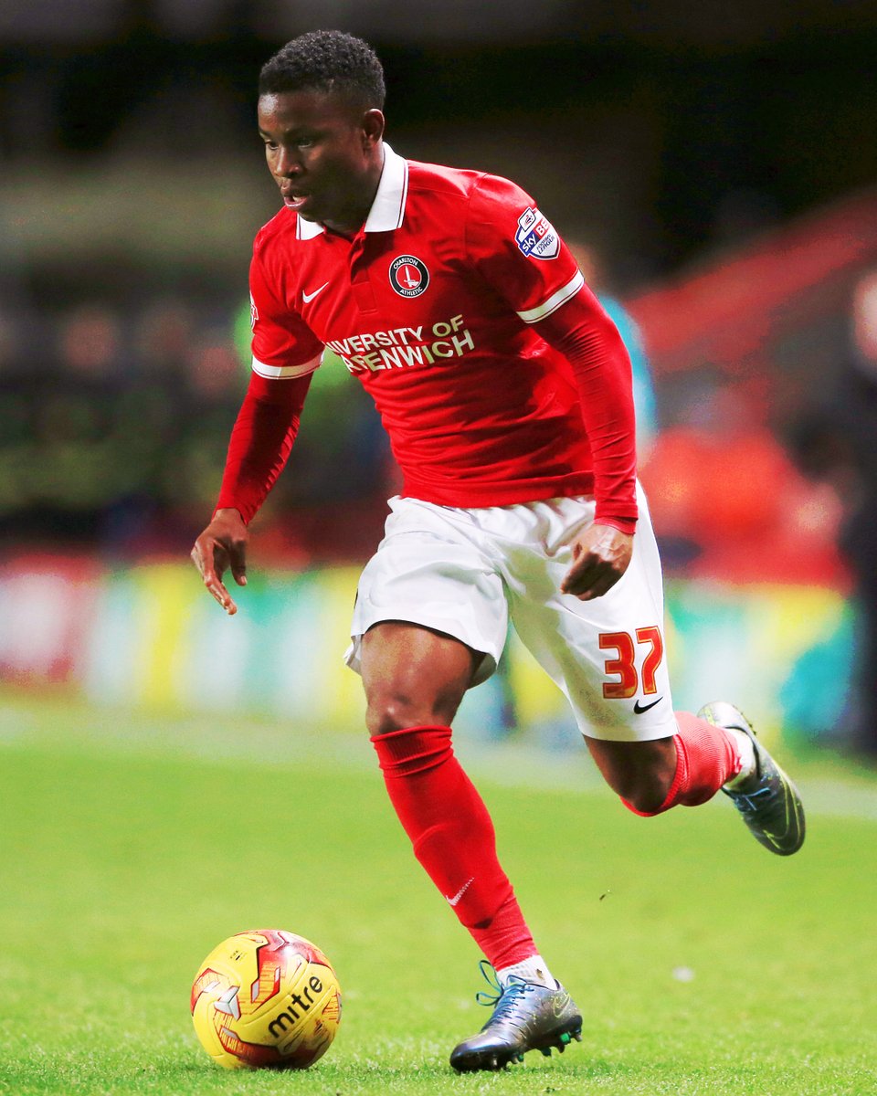 The first ever player to score a hat-trick in a @EuropaLeague final! 🤩 Made in Charlton ❤️ #cafc | @CharltonAcademy | @ValleyGold