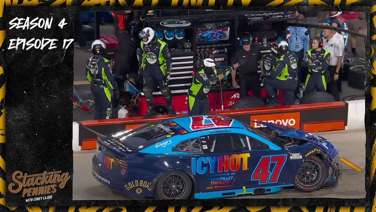 Ricky's decision to park in the No. 8 pit stall | Stacking Pennies dlvr.it/T7G6Wg