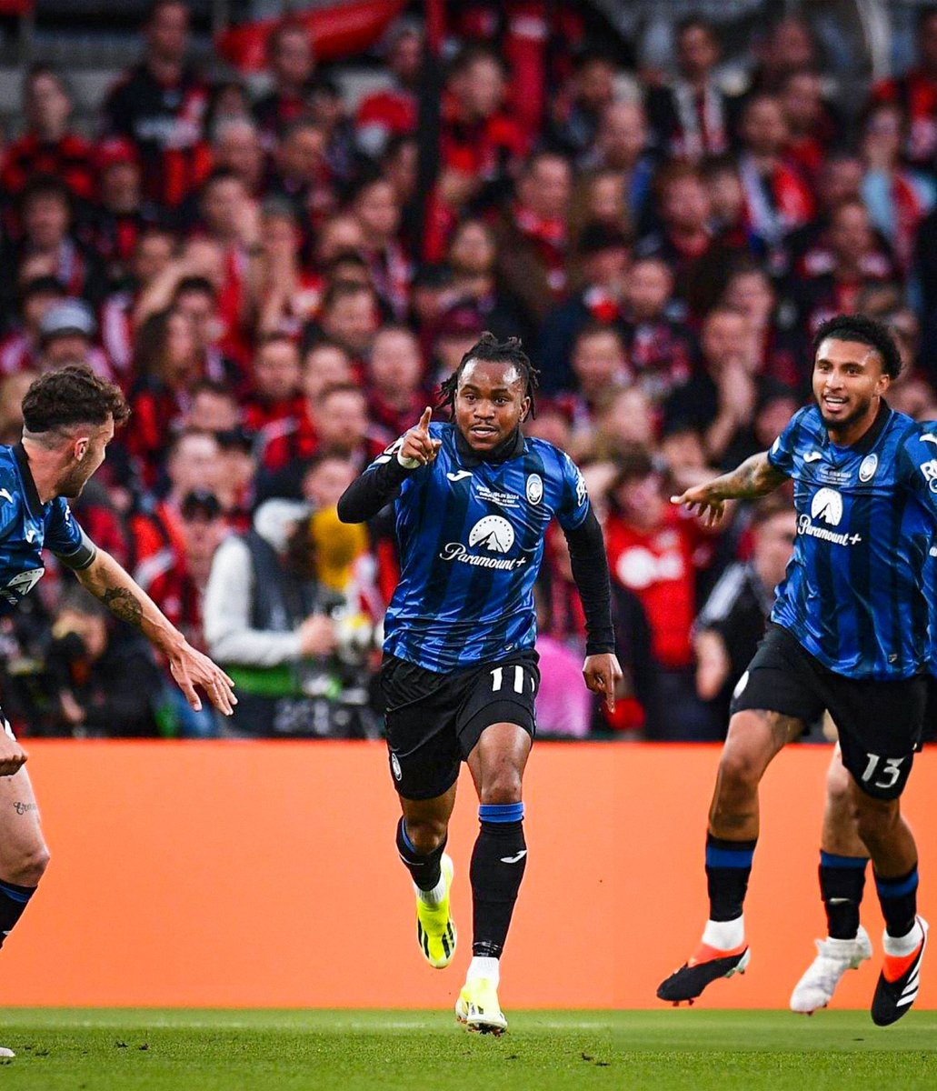 Ademola Lookman's HATTRICK ends Bayer Leverkusen's unbeaten run as Atalanta wins the Europa League final. 🔥🇳🇬